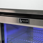 Mont Alpi 805 Deluxe Island Grill with 45 Degree Corners and Fridge Cabinet, MAi805-D45FC