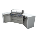 Mont Alpi 805 Deluxe Island Grill wth 45 Degree Corners, MAi805-D45