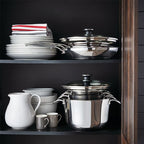 Signature 10-Piece Stacking Stainless Steel Cookware Set