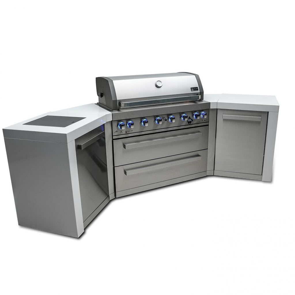 Mont Alpi 805 Deluxe Island Grill wth 45 Degree Corners, MAi805-D45