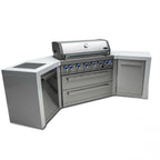 Mont Alpi 805 Deluxe Island Grill wth 45 Degree Corners, MAi805-D45