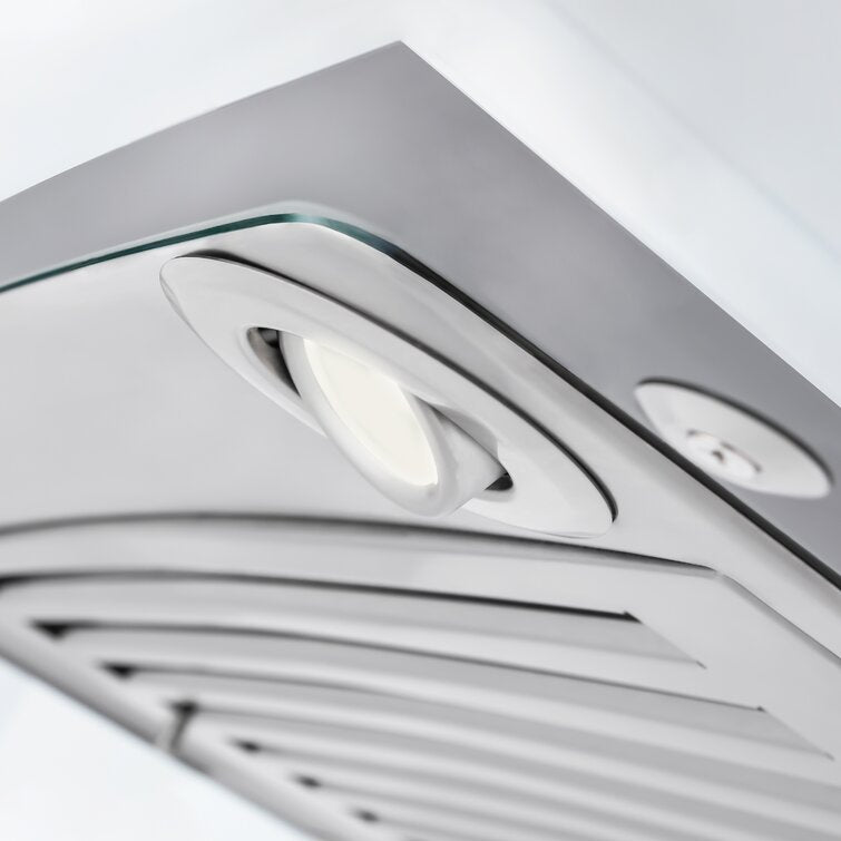 ZLINE 30 in. Wall Mount Range Hood Ducted Stainless Steel CrownSound Bluetooth Speakers (KNCRN-BT-30)