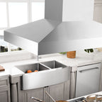 ZLINE 30 in. Island Mount Range Hood Convertible Stainless Steel 400 CFM (KL3i-30)
