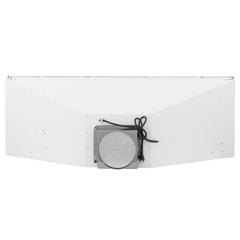 ZLINE 58 in. Range Hood Insert Wall Mount 21 in. Depth Stainless Steel 4-Speed Ventilation (721-58)