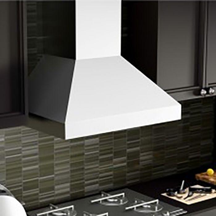 ZLINE 36 in. Wall Mount Range Hood, Stainless Steel, Remote Dual Blower, 597-RD-36