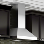 ZLINE 30 in Wall Mount Range Hood Stainless Steel Remote Dual Blower Ventilation 597-RD-30