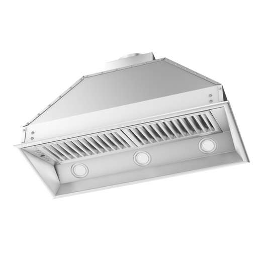 ZLINE 40 in Range Hood Insert 21 in Depth Wall Mount Stainless Steel 4-Speed 700 CFM (721-40)