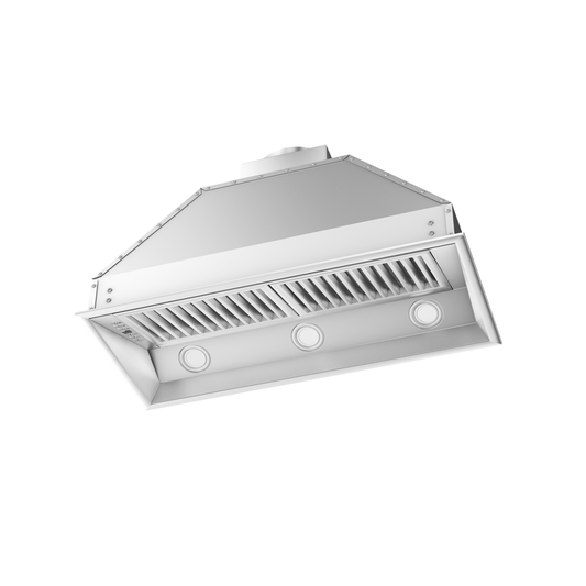 ZLINE 34 Inch Range Hood Insert Wall Mount 21 Inch Depth Stainless Steel 721-34