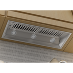 ZLINE 34 Inch Range Hood Insert Wall Mount Stainless Steel 700 CFM LED Lighting Baffle Filters (698-34)