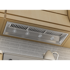 ZLINE 46 in. Range Hood Insert Outdoor 18 in. Depth Stainless Steel 304 Grade (698-304-46)
