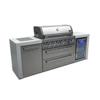 Mont Alpi 805 Deluxe Island Grill with Fridge Cabinet, MAi805-DFC