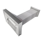 ZLINE 30 in. Wall Mount Range Hood Satin Stainless Steel Finish 4-Speed Fan (8654SN-30)