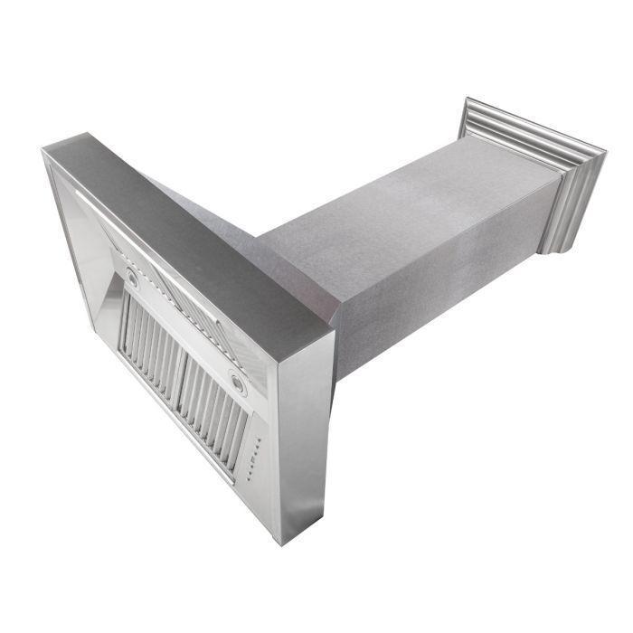 ZLINE 30 in. Kitchen Appliance Package with Satin Stainless Steel Stainless Dual Fuel Range, Ducted Vent Range Hood and Tall Tub Dishwasher, 3KP-RASRH30-DWV