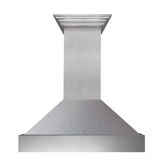 ZLINE 36 in. Kitchen Appliance Package with Satin Stainless Steel Stainless Dual Fuel Range, Ducted Vent Range Hood and Tall Tub Dishwasher, 3KP-RASRH36-DWV