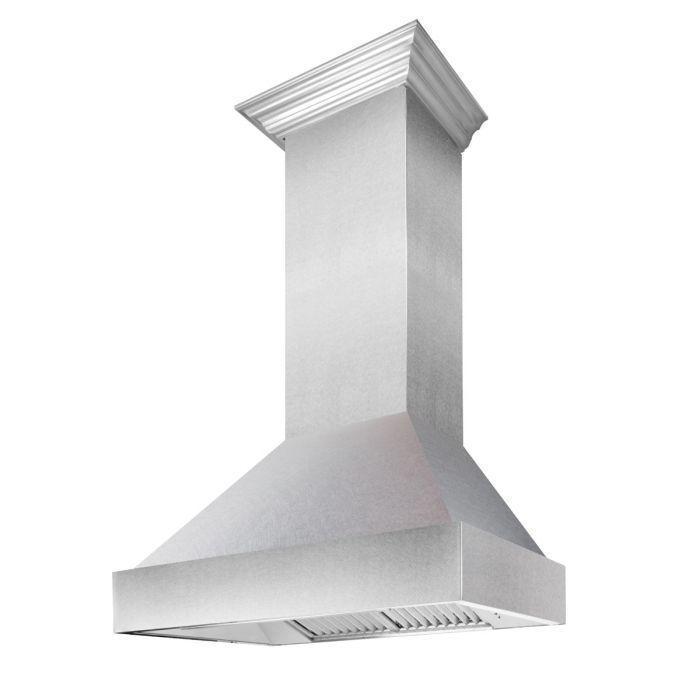 ZLINE 36 in. Kitchen Appliance Package with Satin Stainless Steel Stainless Dual Fuel Range, Ducted Vent Range Hood and Tall Tub Dishwasher, 3KP-RASRH36-DWV