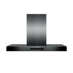 ZLINE 30 Inch Island Range Hood Convertible Vent Black Stainless Steel 400 CFM (BSKE2iN-30)