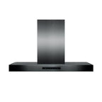 ZLINE 36 Inch Wall Mount Range Hood Convertible Vent Black Stainless Steel 400 CFM (BSKEN-36)