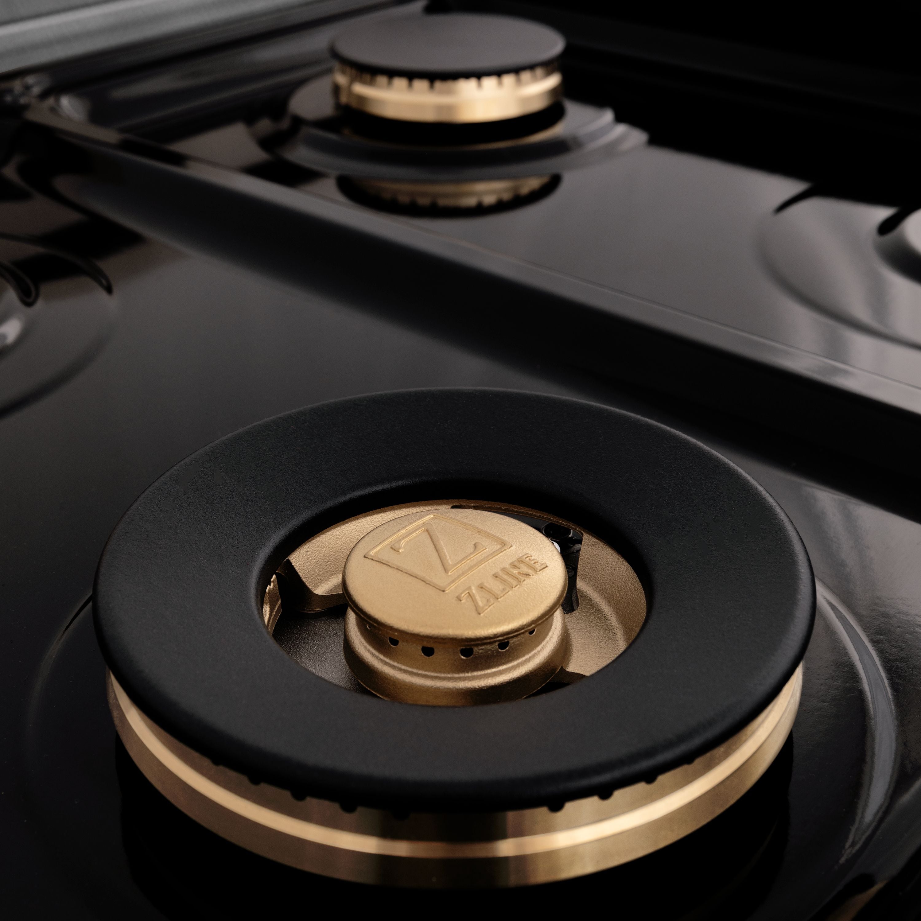 ZLINE 60 in. Legacy Dual Fuel Range with 8 Brass Burners, Gas Cooktop, Double Electric Convection Ovens (7.4 cu. ft.), Satin Stainless (RAS-SN-BR-60)