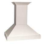 ZLINE 48 in Wall Mount Range Hood White Wooden Finish (KBTT-48)