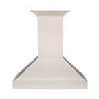 ZLINE 48 in Wall Mount Range Hood White Wooden Finish (KBTT-48)