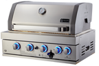 Mont Alpi 400 32 Inch Built In Propane Gas Grill, MABi400