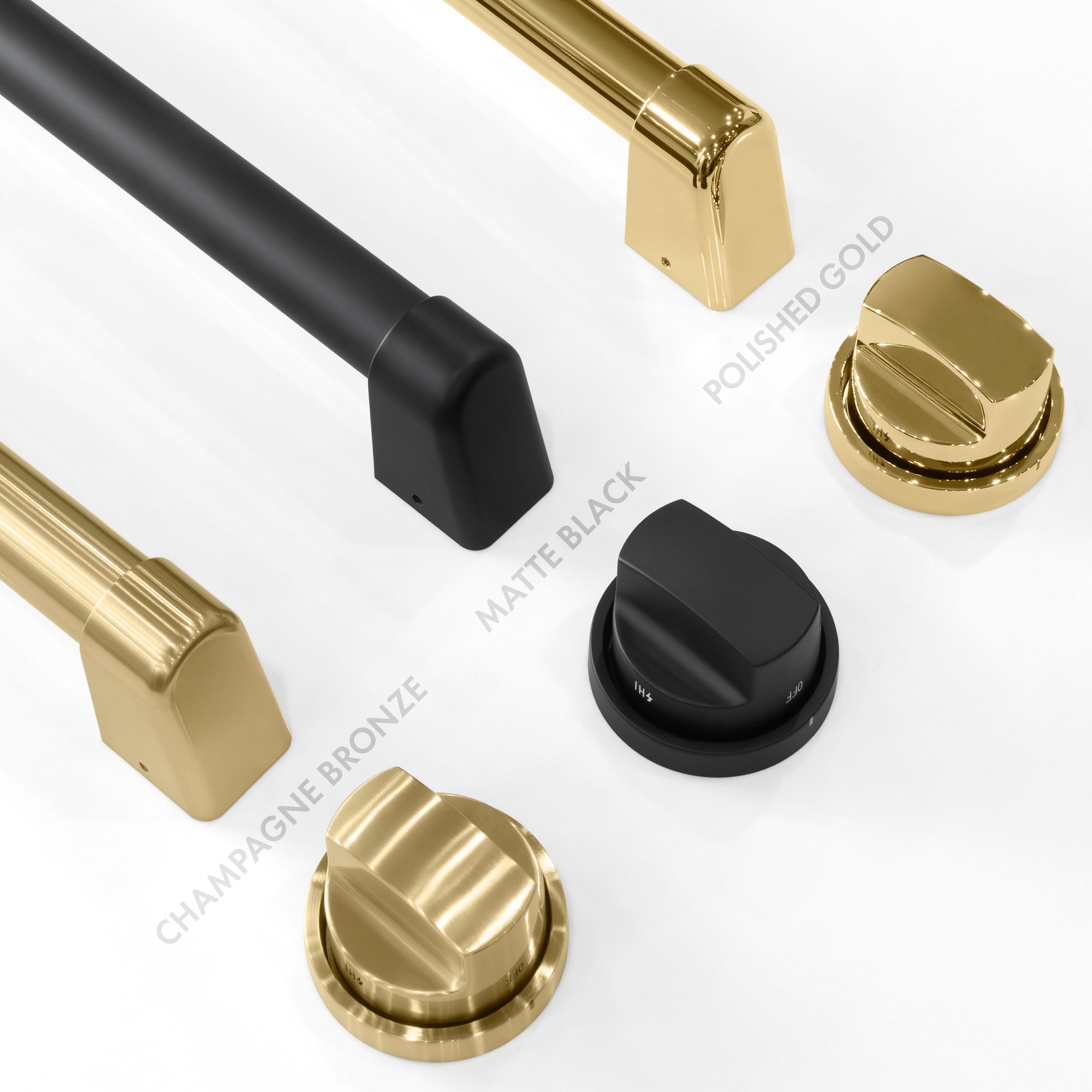 ZLINE Autograph Edition 48" Paramount Gas Range with Dual Ovens, 6.7 cu. ft., Stainless Steel with White Matte Doors & Gold Accents (SGRZ-WM-48-G)