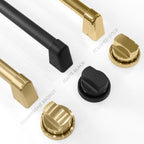 ZLINE 36 in. Induction Range 5.2 cu. ft. Electric Oven 5 Element Cooktop Satin Stainless Steel Polished Gold Accents (SINRSZ-36-G)