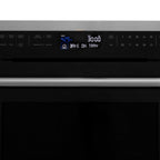 ZLINE Kitchen Appliance Package - 48 In. Gas Range with Brass Burners, Range Hood and Microwave Oven in Black Stainless Steel, 3KP-SGRBRHMWO-48
