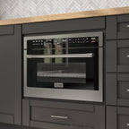 ZLINE Appliance Package - 48 In. Dual Fuel Range, 700CFM Range Hood, Microwave Oven, 3KP-RARHC48-MO