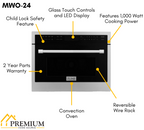 ZLINE Appliance Package - 48 In. Dual Fuel Range, 700CFM Range Hood, Microwave Oven, 3KP-RARHC48-MO