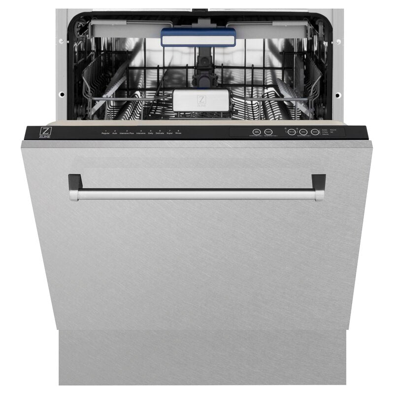 ZLINE Appliance Package - 30 in. Dual Fuel Range, 30 in. Range Hood, Microwave Drawer, 3 Rack Dishwasher, 4KP-RARH30-MWDWV