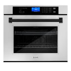 ZLINE Autograph Package - 36" Rangetop, Range Hood, Dishwasher, Refrigerator, Microwave, Wall Oven in Matte Black
