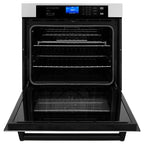 ZLINE Autograph Matte Black Package - 36" Rangetop, 36" Range Hood, Dishwasher, Refrigerator, Microwave Drawer, Wall Oven