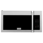 ZLINE Package - 30" Double Wall Oven, 36" Rangetop, Microwave In Satin Stainless Steel