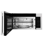 ZLINE Package - 30" Double Wall Oven, 36" Rangetop, Microwave In Satin Stainless Steel