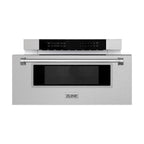 ZLINE 30 in 1.2 cu. ft. Built-in Microwave Drawer in Satin Stainless Steel, MWD-30-SS