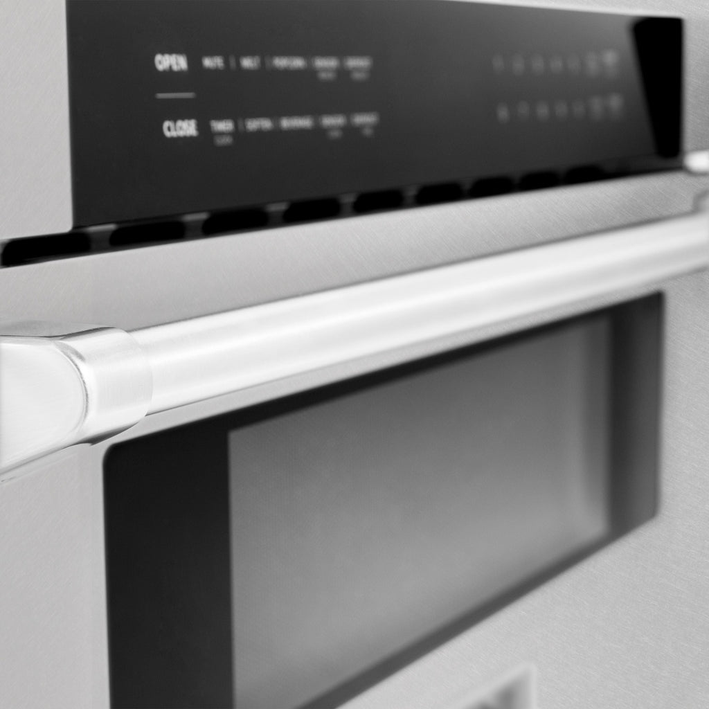 ZLINE 30 in 1.2 cu. ft. Built-in Microwave Drawer in Satin Stainless Steel, MWD-30-SS