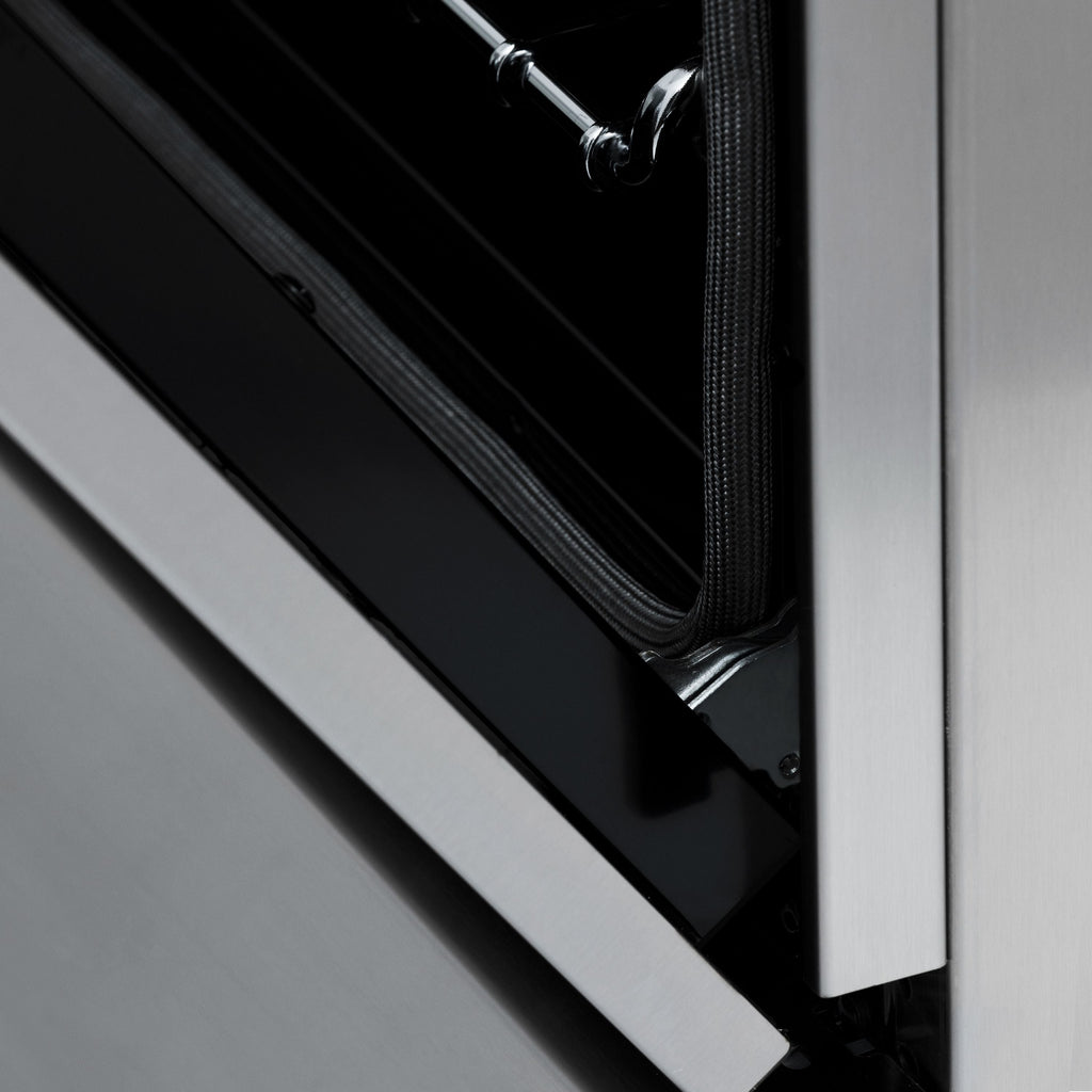 ZLINE Autograph Edition 30-Inch Dual Fuel Range, 4.0 cu. ft. Electric Convection Oven, Stainless Steel with Bronze Accents (RAZ-30-CB)