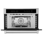 ZLINE Appliance Package - 30 In. Rangetop, Wall Oven, Refrigerator and Microwave Oven in Stainless Steel, 4KPR-RT30-MWAWS