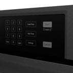 ZLINE 4-Piece Appliance Package - 48 In. Rangetop, Range Hood, Refrigerator, and Wall Oven in Black Stainless Steel, 4KPR-RTBRH48-AWS