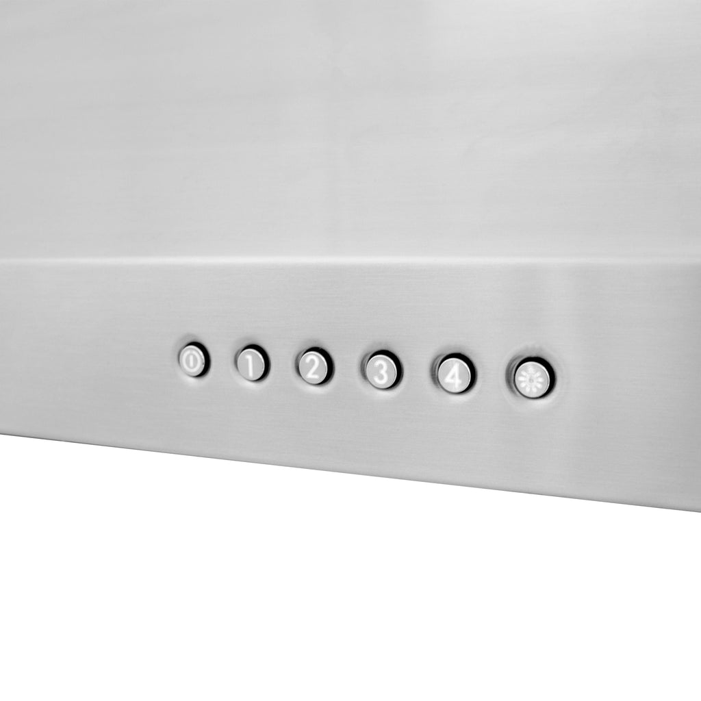 ZLINE 36 Inch Under Cabinet Range Hood Stainless Steel Ducted Ventilation ALP10UC-36
