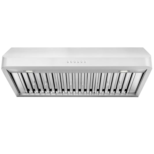 ZLINE 36 Inch Under Cabinet Range Hood Stainless Steel Ducted Ventilation ALP10UC-36