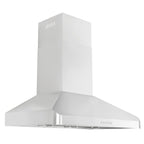 ZLINE 36 in. Wall Mount Range Hood Ducted Stainless Steel 400 CFM LED Lighting (ALP100WL-36)