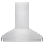ZLINE 36 in. Wall Mount Range Hood Ducted Stainless Steel 400 CFM LED Lighting (ALP100WL-36)