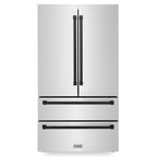 ZLINE Autograph Matte Black Package - 36" Rangetop, 36" Range Hood, Dishwasher, Refrigerator, Microwave Oven, Wall Oven