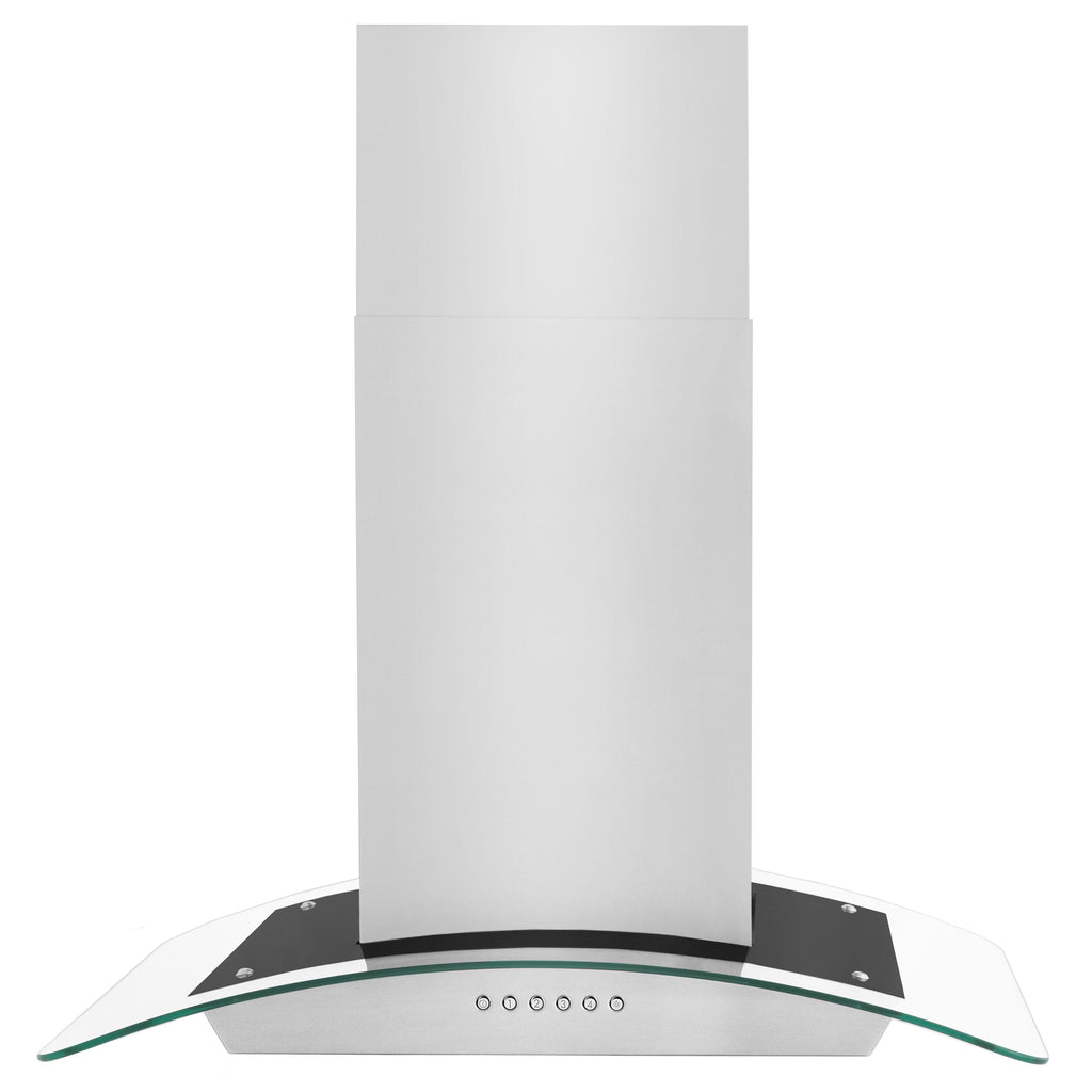 ZLINE 36 Inch Island Mount Range Hood Convertible Stainless Steel Alpine Series (ALP70IS-36)