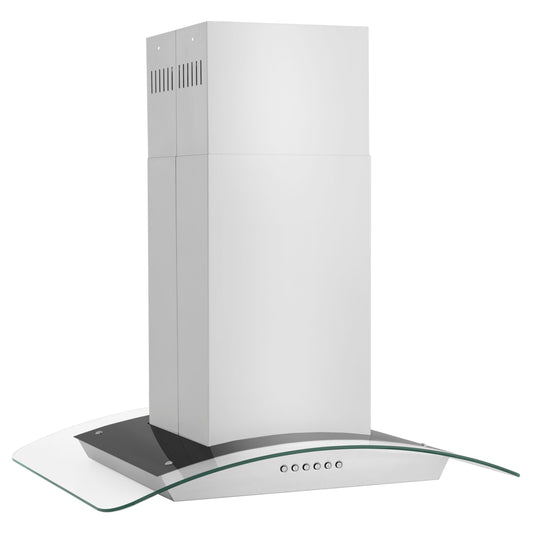 ZLINE 36 Inch Island Mount Range Hood Convertible Stainless Steel Alpine Series (ALP70IS-36)