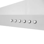 ZLINE 36 Inch Wall Mount Range Hood Ducted Stainless Steel Alpine Series 400 CFM (ALP10WL-36)