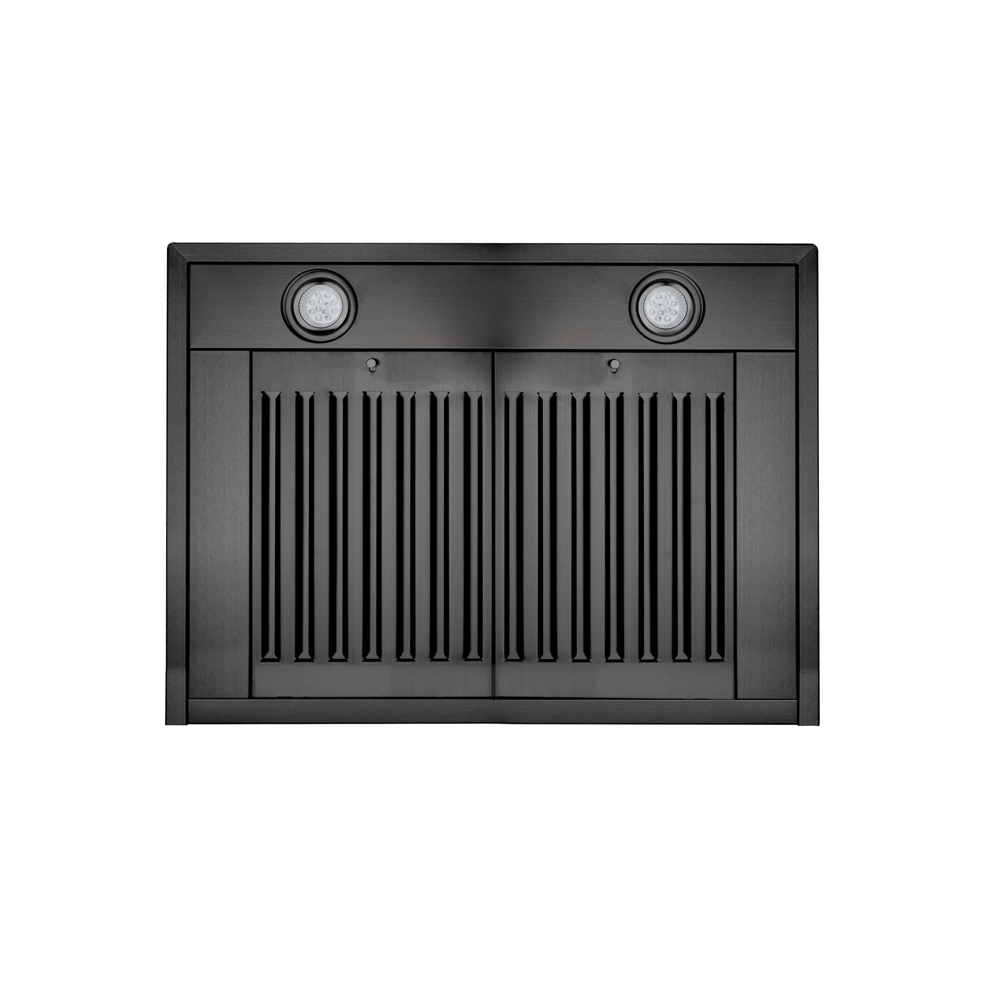 ZLINE Appliance Package - 30 In. Gas Range with Brass Burners, Microwave Oven, Range Hood in Black Stainless Steel, 3KP-SGRBRHMWO-30