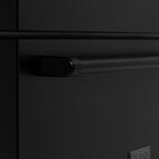 ZLINE Appliance Package - 30" Rangetop, Range Hood, Refrigerator, Dishwasher, Wall Oven in Black Stainless